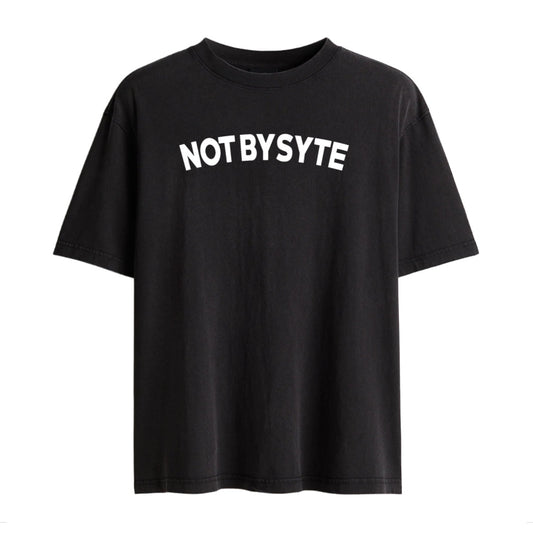 LOOSE-FIT WASHED LETTER TEE